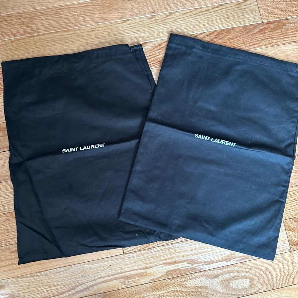 Saint Laurent dust bags